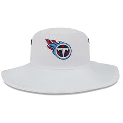Tennessee Titans New Era 2023 NFL Training Camp Panama Bucket Hat - White - NFL
