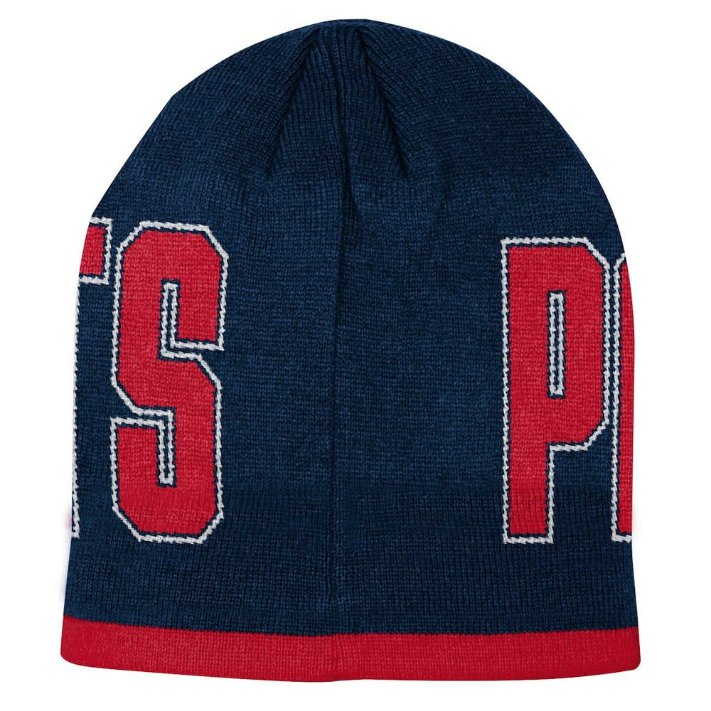 New England Patriots Youth Legacy Beanie - Navy - NFL