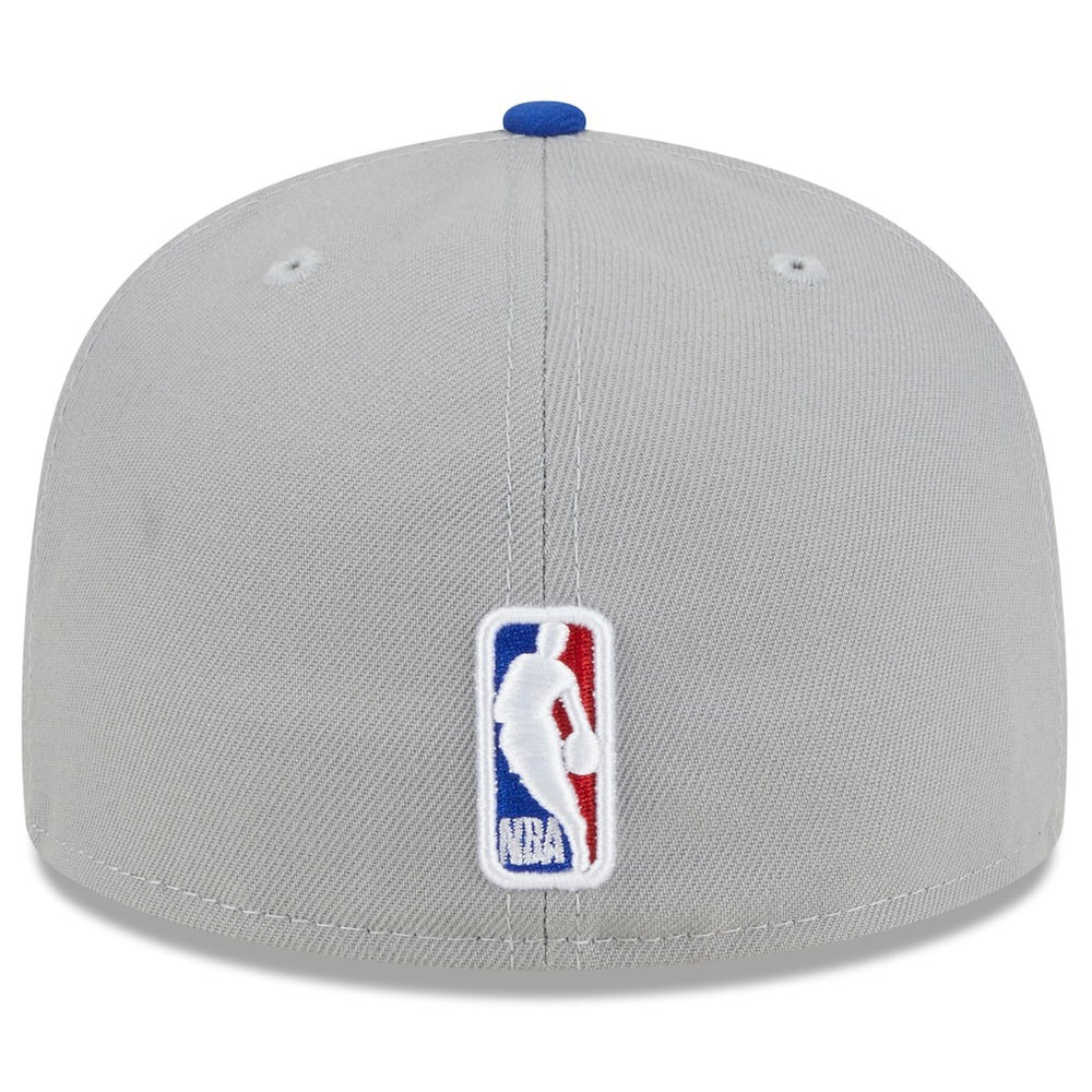 New Era Philadelphia 76ers 2023 NBA Draft Two-Tone 59FIFTY Fitted Hat Gray/Royal