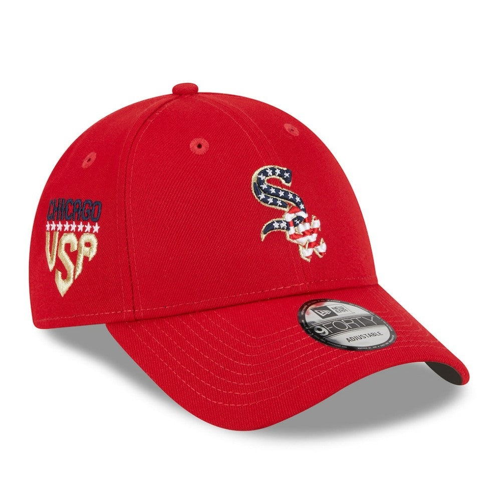 Chicago White Sox New Era 2023 Fourth of July 9FORTY Adjustable Hat Outlet