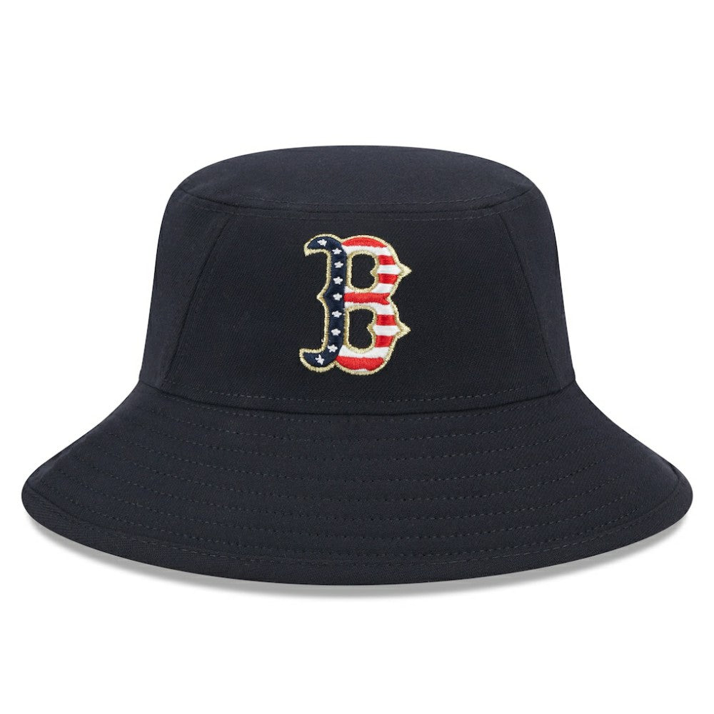 Boston Red Sox New Era 2023 Fourth of July Bucket Hat Discount