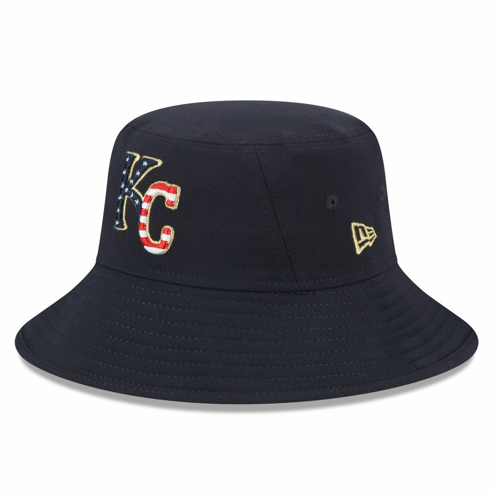 Kansas City Royals New Era 2023 Fourth of July Bucket Hat Online