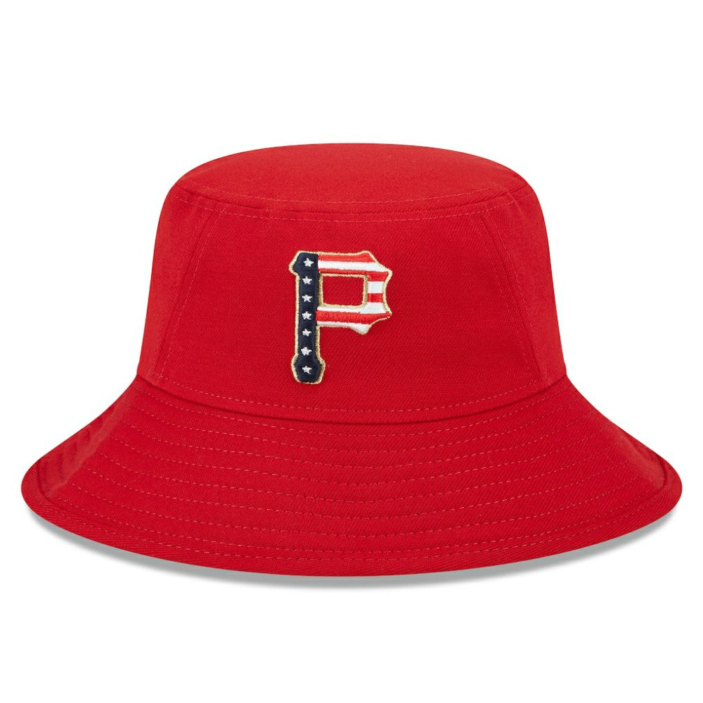 Pittsburgh Pirates New Era 2023 Fourth of July Bucket Hat Sale