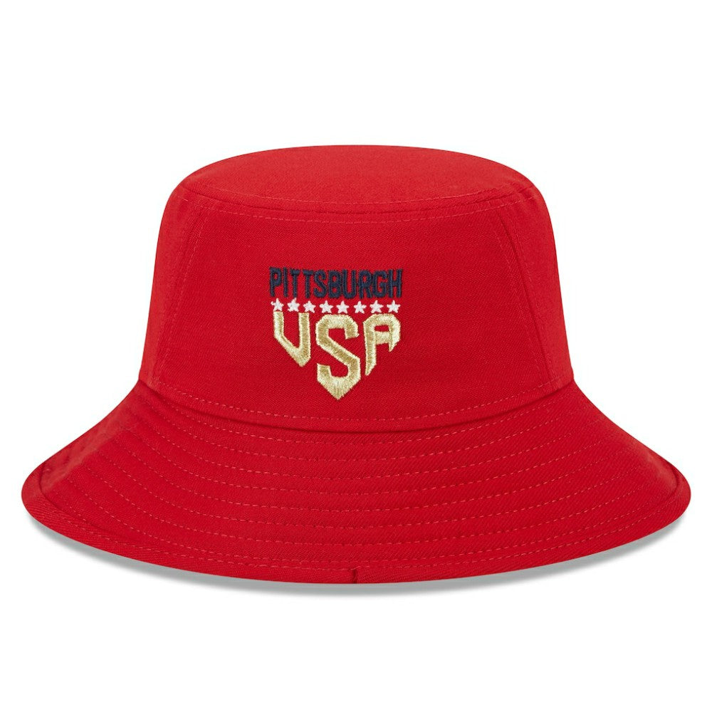 Pittsburgh Pirates New Era 2023 Fourth of July Bucket Hat Sale