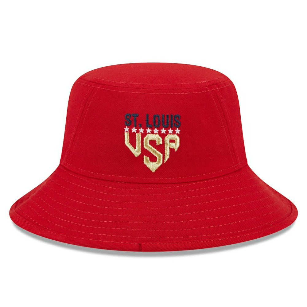 St. Louis Cardinals New Era 2023 Fourth of July Bucket Hat Discount
