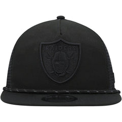 Las Vegas Raiders New Era Illumination Golfer Snapback Trucker Hat - Black - NFL