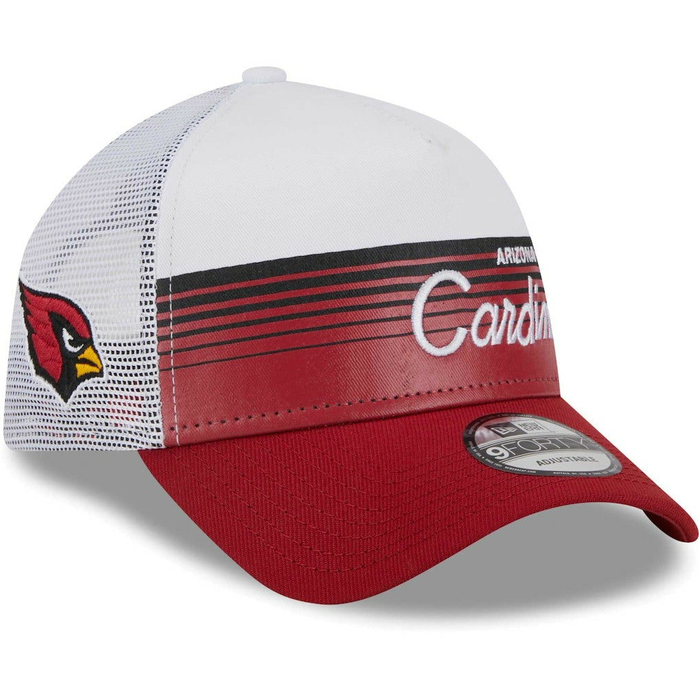 Arizona Cardinals New Era Horizon A-Frame 9FORTY Snapback Hat - Cardinal - NFL