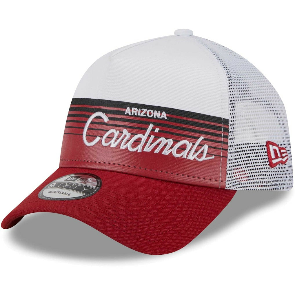 Arizona Cardinals New Era Horizon A-Frame 9FORTY Snapback Hat - Cardinal - NFL