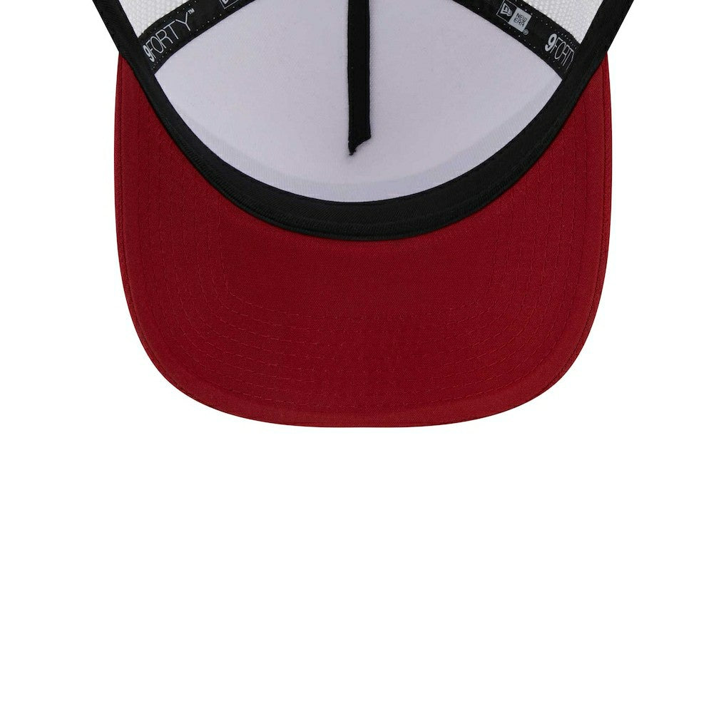 Arizona Cardinals New Era Horizon A-Frame 9FORTY Snapback Hat - Cardinal - NFL