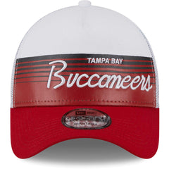Tampa Bay Buccaneers New Era Horizon A-Frame 9FORTY Snapback Hat - Scarlet - NFL