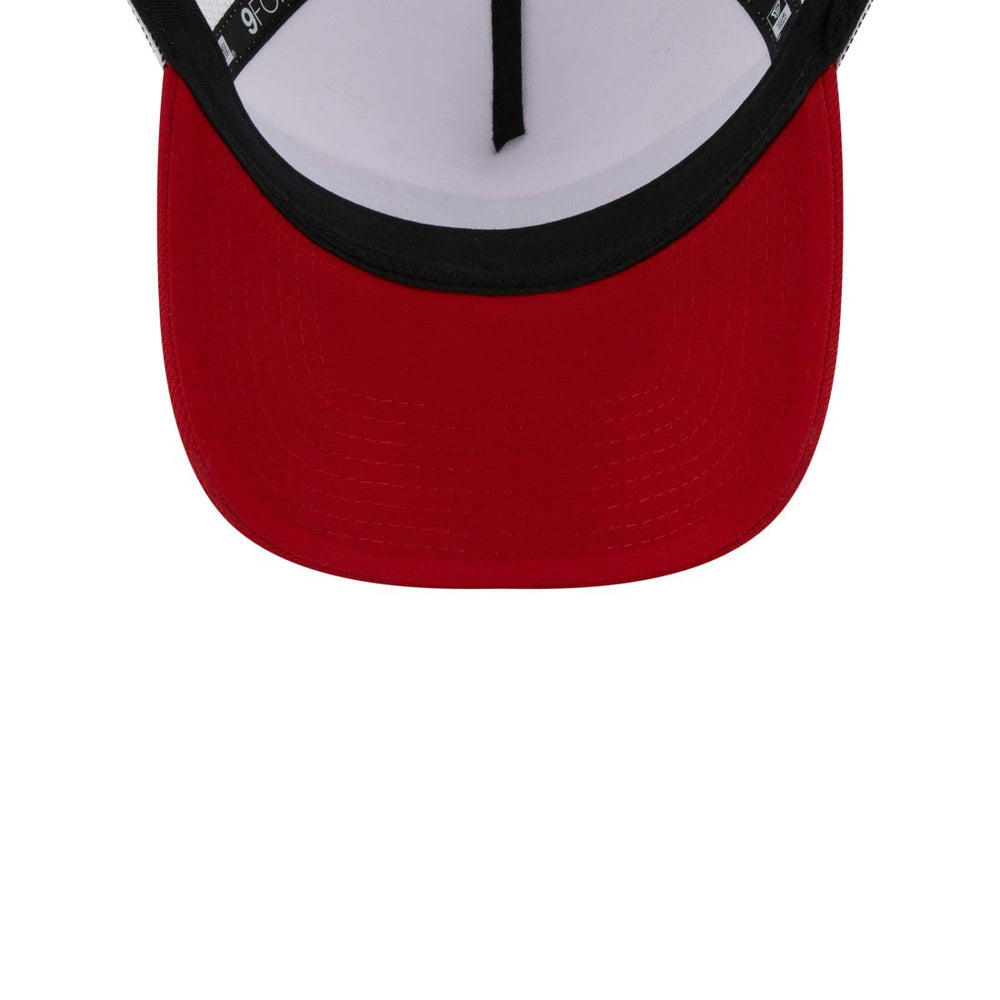 Tampa Bay Buccaneers New Era Horizon A-Frame 9FORTY Snapback Hat - Scarlet - NFL