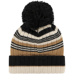 Arizona Cardinals '47 Women's Barista Cuffed Knit Hat with Pom - Natural - 47 brand