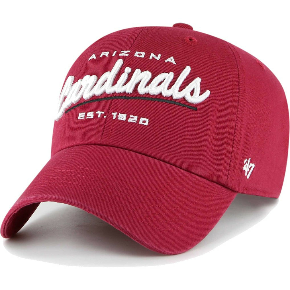 Arizona Cardinals '47 Women's Sidney Clean Up Adjustable Hat - Cardinal - 47 brand