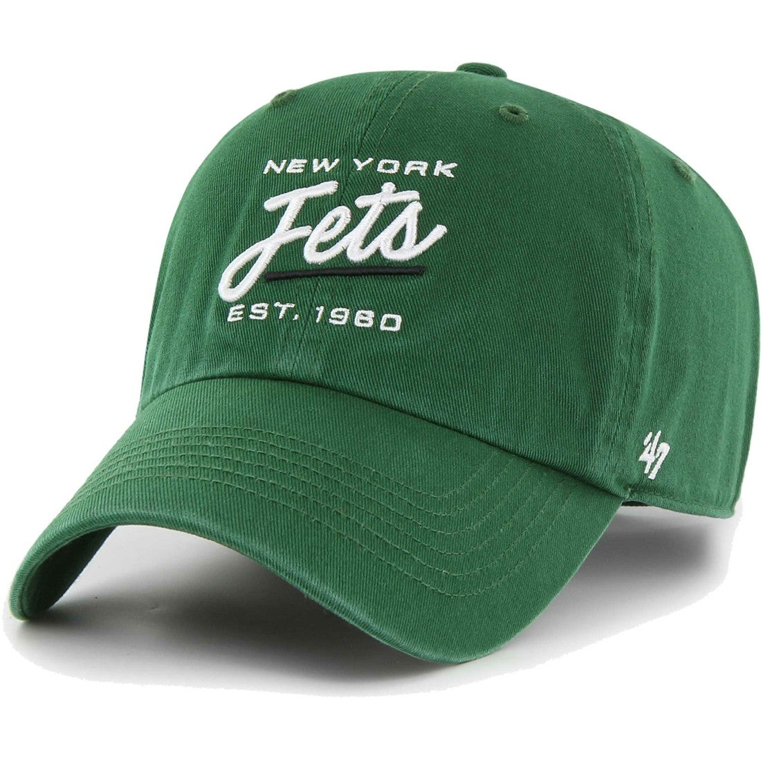 New York Jets '47 Women's Sidney Clean Up Adjustable Hat - Green - 47 brand