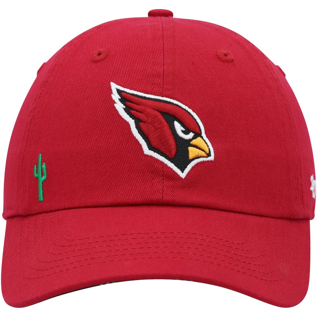 Arizona Cardinals '47 Women's Confetti Icon Clean Up Adjustable Hat - Cardinal - 47 brand
