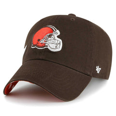 Cleveland Browns '47 Women's Confetti Icon Clean Up Adjustable Hat - Brown - 47 brand