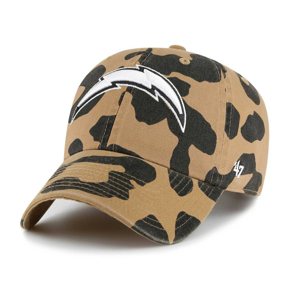 Los Angeles Chargers '47 Women's Rosette Clean Up Adjustable Hat - Tan - 47 brand