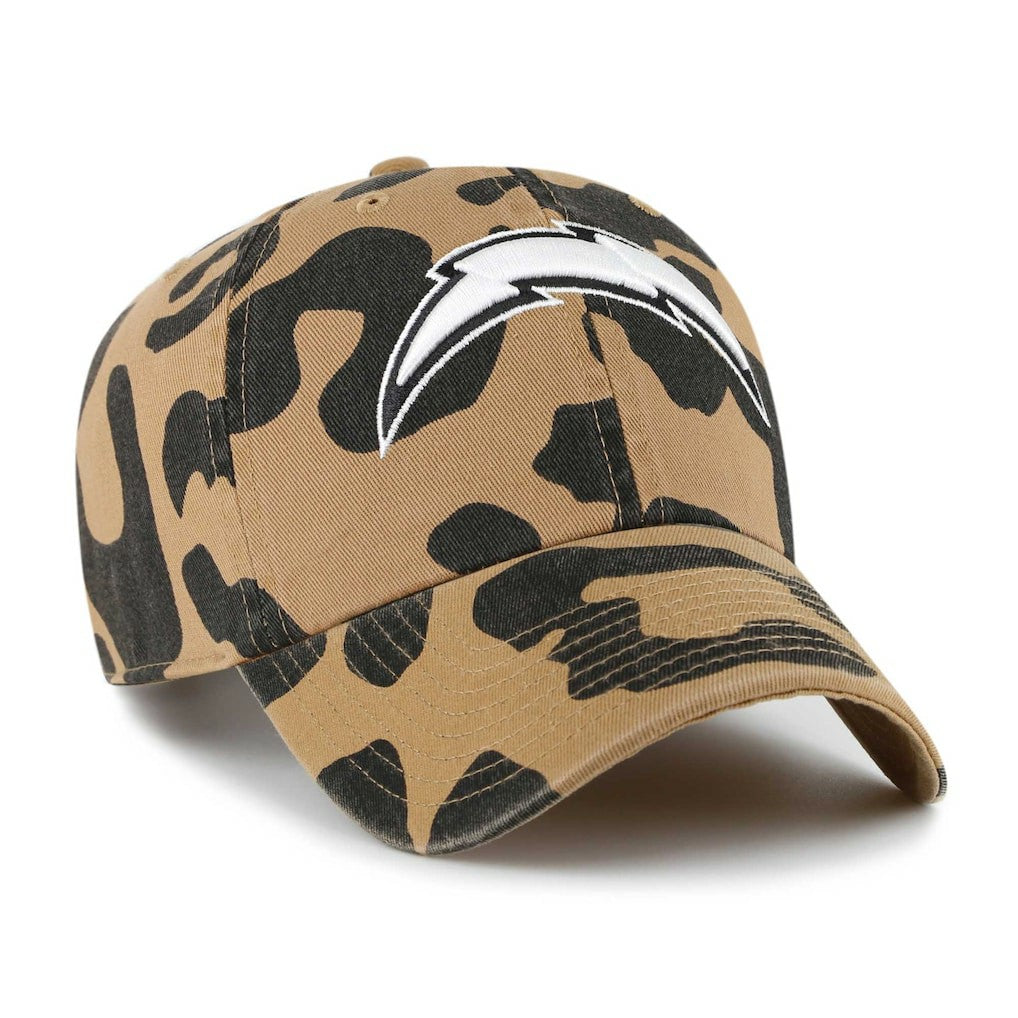 Los Angeles Chargers '47 Women's Rosette Clean Up Adjustable Hat - Tan - 47 brand