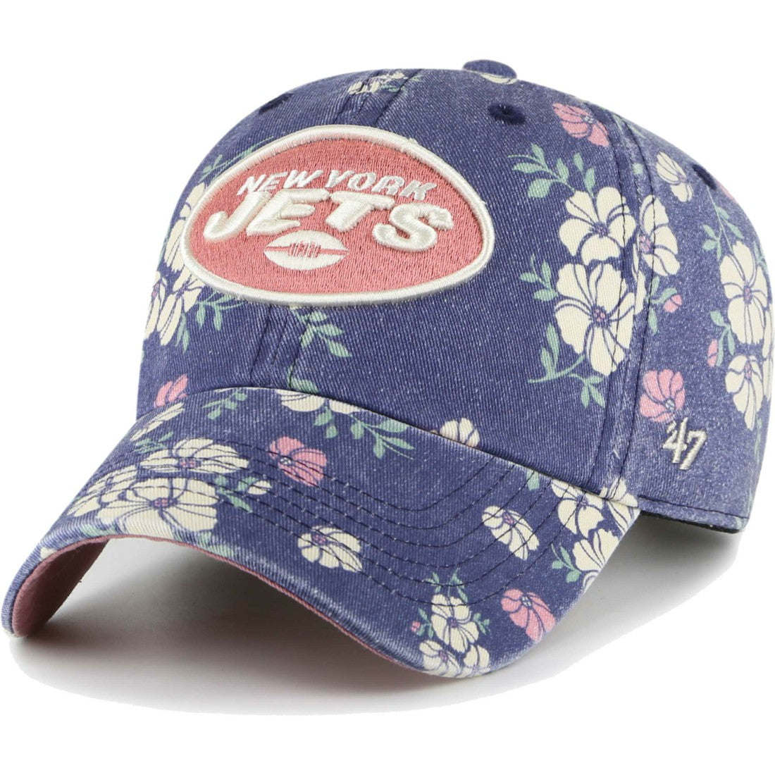 New York Jets '47 Women's Primrose Clean Up Adjustable Hat - Navy - 47 brand