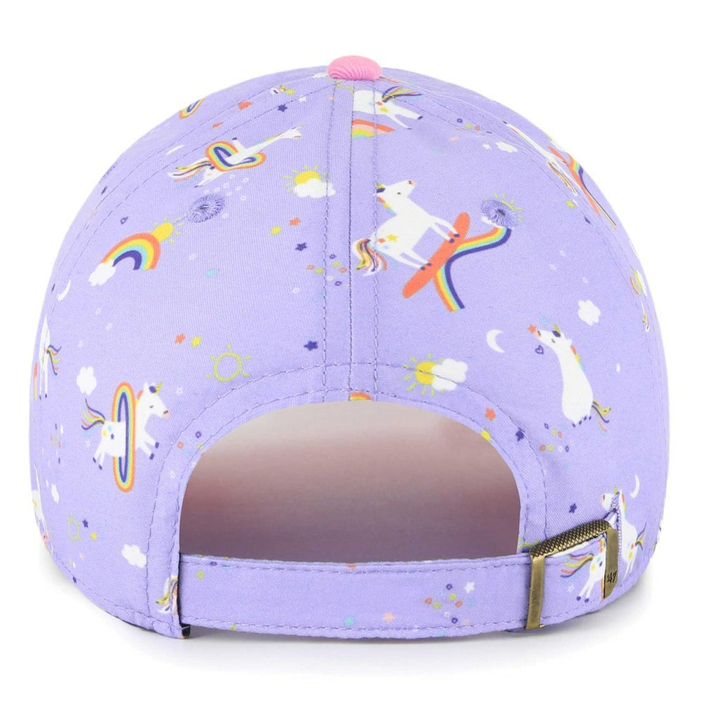 Baltimore Ravens '47 Girls Preschool Unicorn Clean Up Adjustable Hat - Lavender - 47 brand