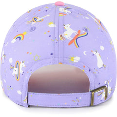 Carolina Panthers '47 Girls Preschool Unicorn Clean Up Adjustable Hat - Lavender - 47 brand