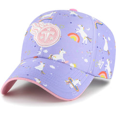 Tennessee Titans '47 Girls Preschool Unicorn Clean Up Adjustable Hat - Lavender - 47 brand