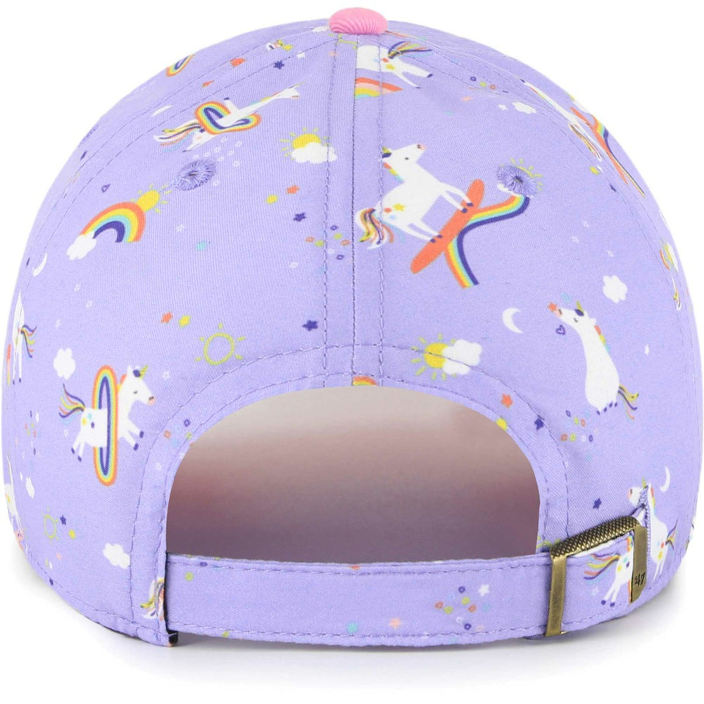 Tennessee Titans '47 Girls Preschool Unicorn Clean Up Adjustable Hat - Lavender - 47 brand
