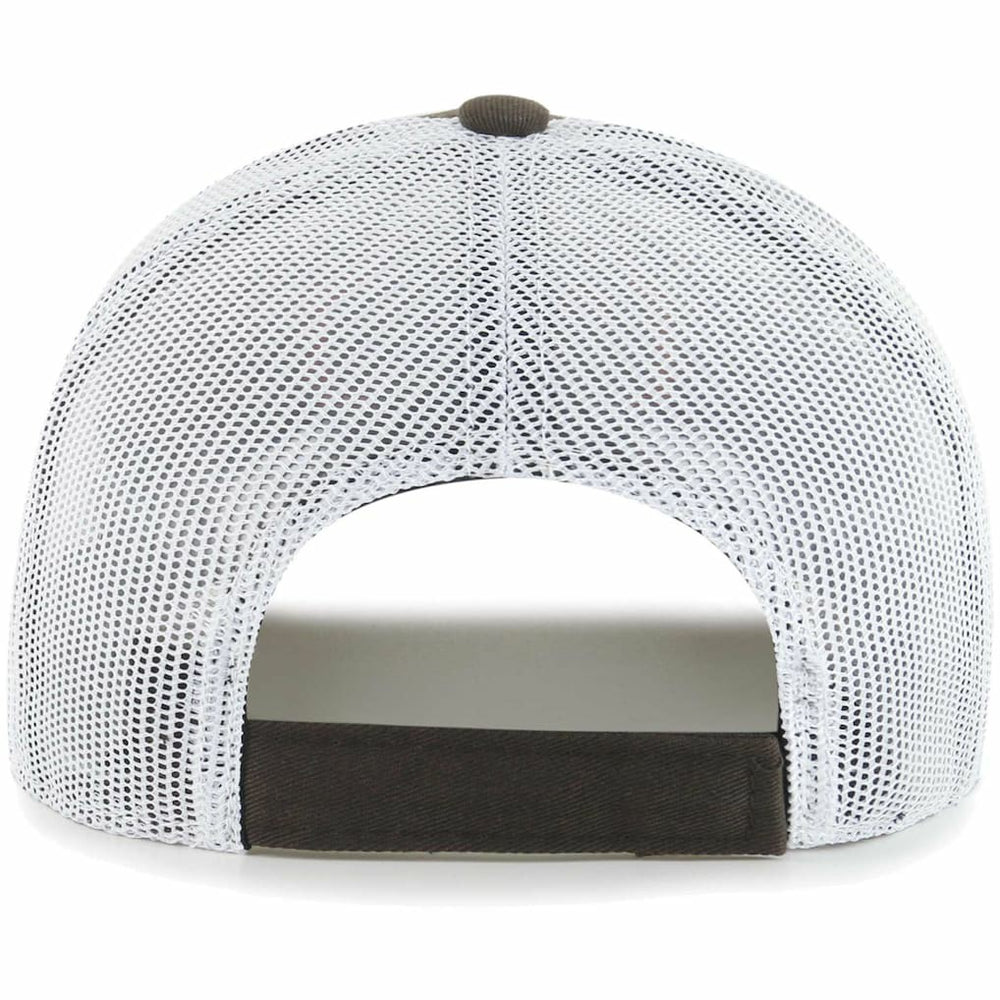 Cleveland Browns '47 Youth Scramble Adjustable Trucker Hat - Brown/White - 47 brand