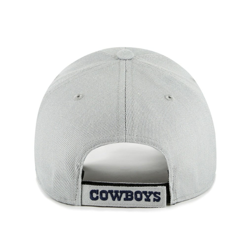 Dallas Cowboys '47 "D" MVP Adjustable Hat - Gray - 47 brand