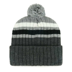 Dallas Cowboys '47 Stack Cuffed Knit Hat with Pom - Gray - 47 brand