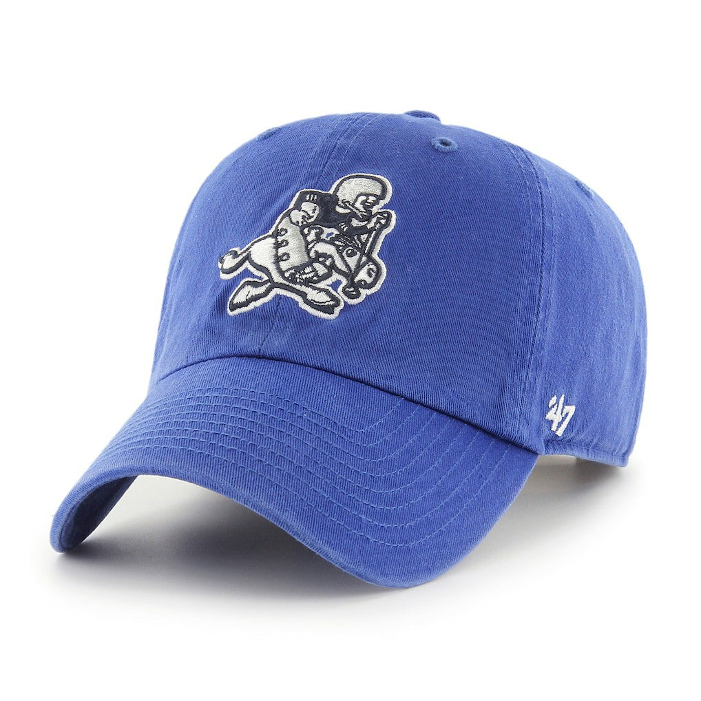 Dallas Cowboys '47 Retro Joe II Clean Up Adjustable Hat - Royal - 47 brand