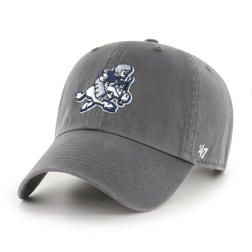 Dallas Cowboys '47 Retro Joe II Clean Up Adjustable Hat - Charcoal - 47 brand