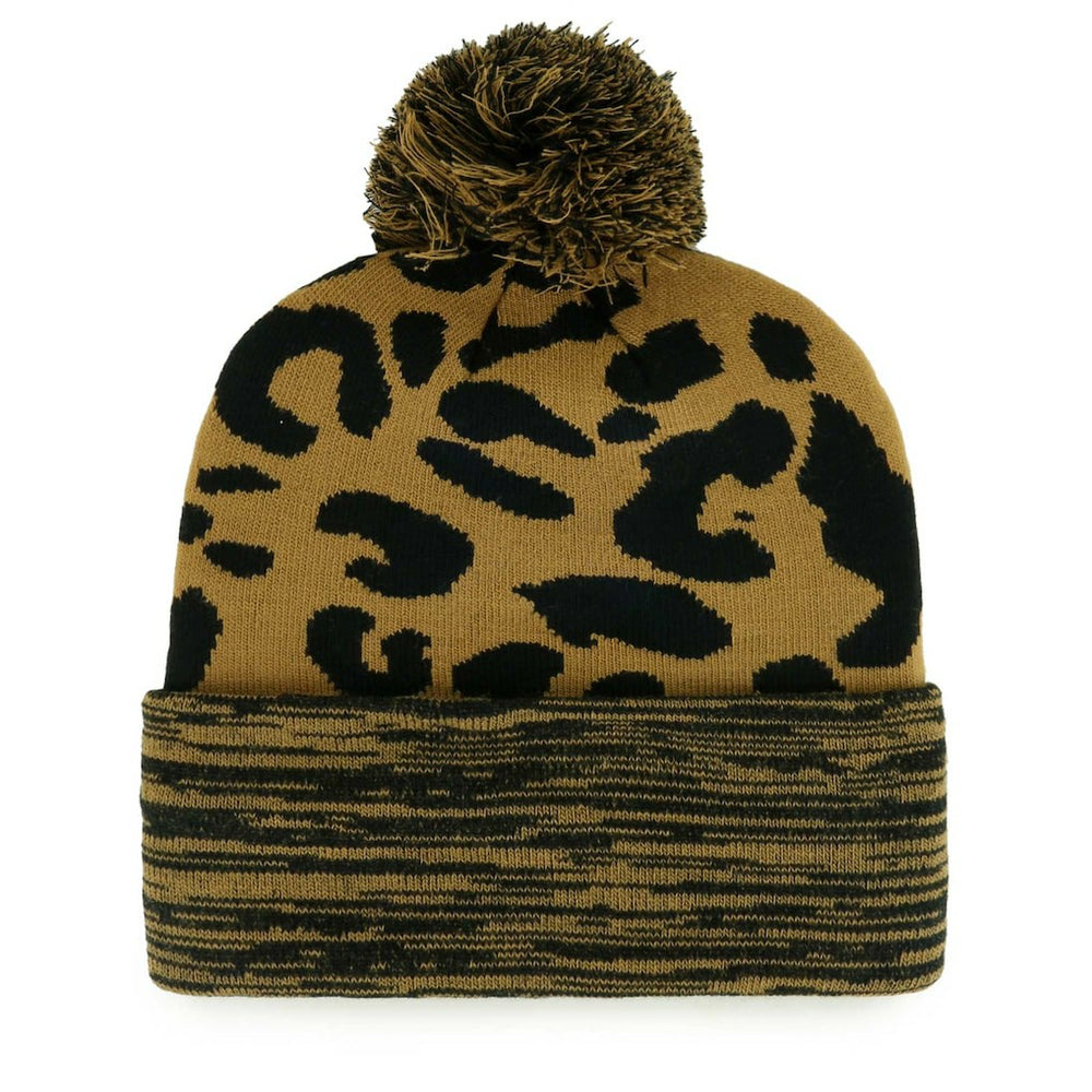 Dallas Cowboys '47 Women's Rosette Cuffed Knit Hat with Pom - Tan - 47 brand