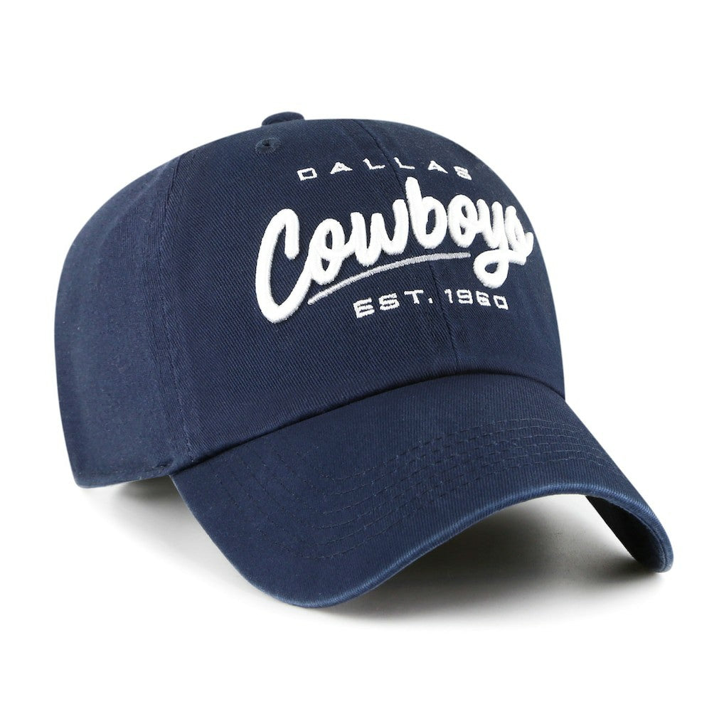 Dallas Cowboys '47 Women's Sidney Clean Up Adjustable Hat - Navy - 47 brand