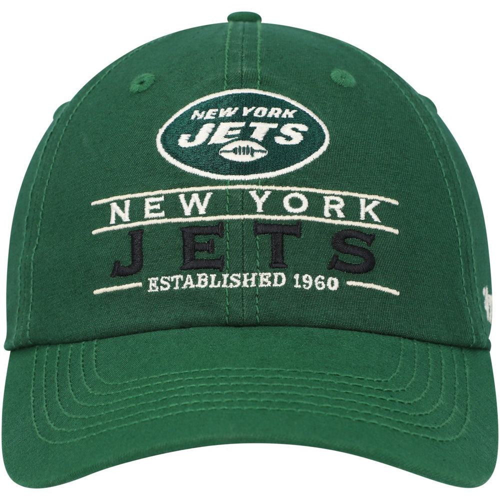 New York Jets '47 Vernon Clean Up Adjustable Hat - Green - 47 brand