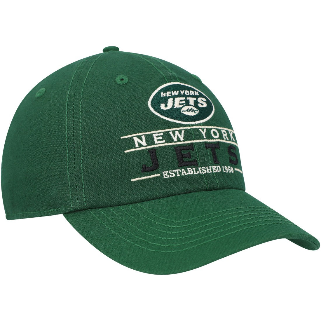 New York Jets '47 Vernon Clean Up Adjustable Hat - Green - 47 brand