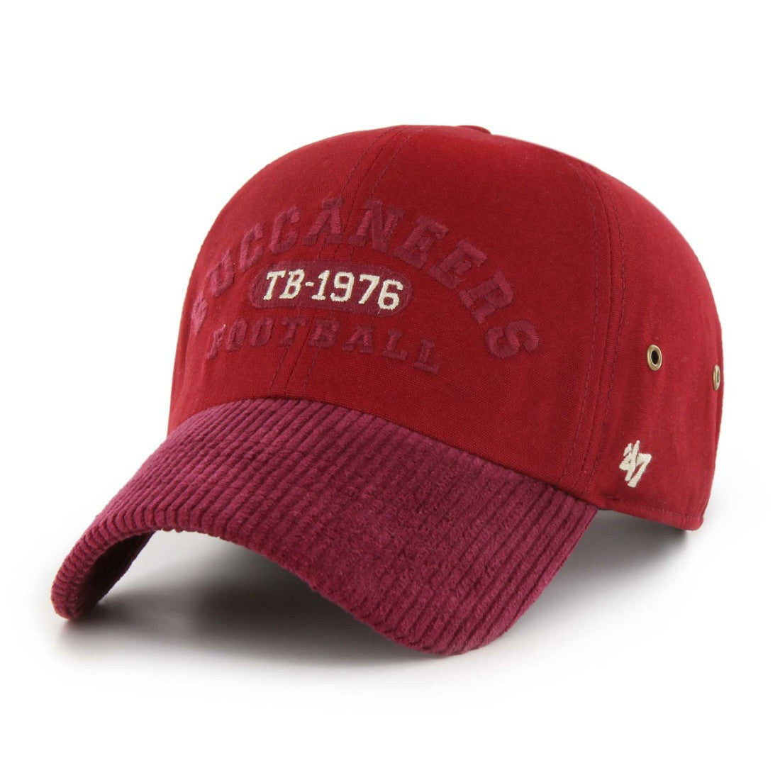 Tampa Bay Buccaneers '47 Ridgeway Clean Up Adjustable Hat - Red - 47 brand