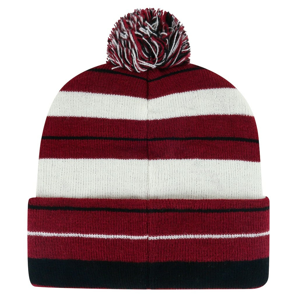 Arizona Cardinals '47 Powerline Cuffed Knit Hat with Pom - Cardinal - 47 brand