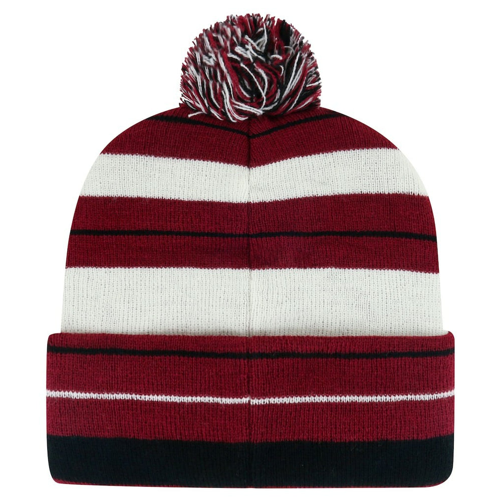 Arizona Cardinals '47 Powerline Cuffed Knit Hat with Pom - Cardinal - 47 brand