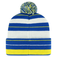 Los Angeles Rams '47 Powerline Cuffed Knit Hat with Pom - Royal - 47 brand