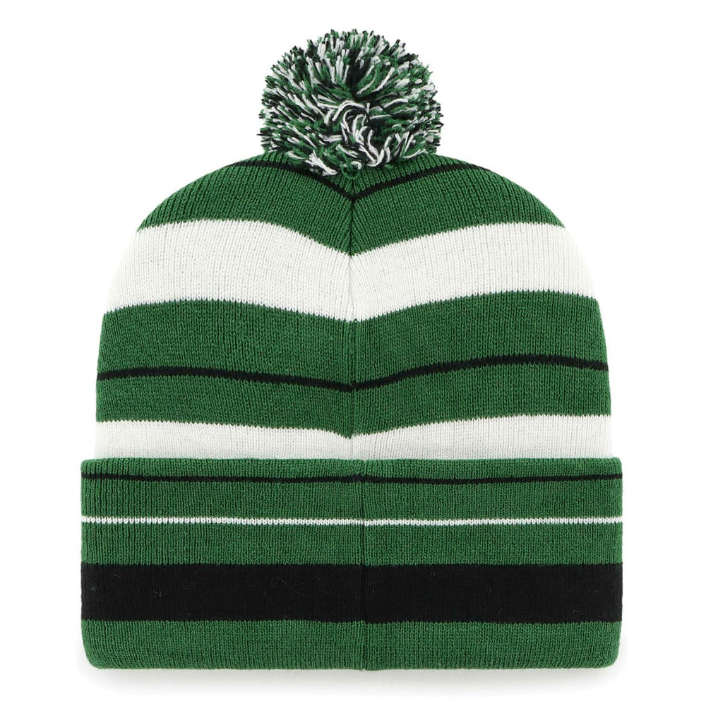 New York Jets '47 Powerline Cuffed Knit Hat with Pom - Green - 47 brand