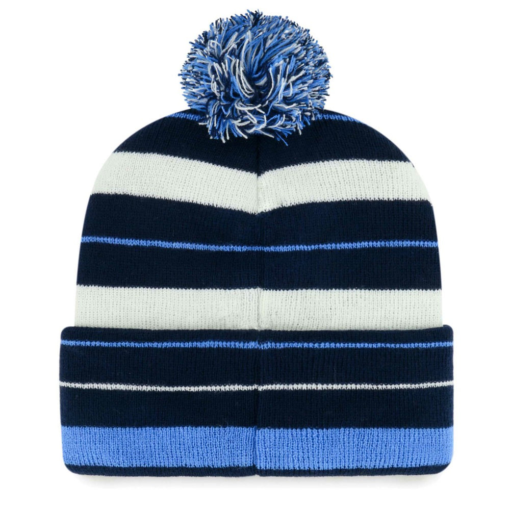 Tennessee Titans '47 Powerline Cuffed Knit Hat with Pom - Navy - 47 brand