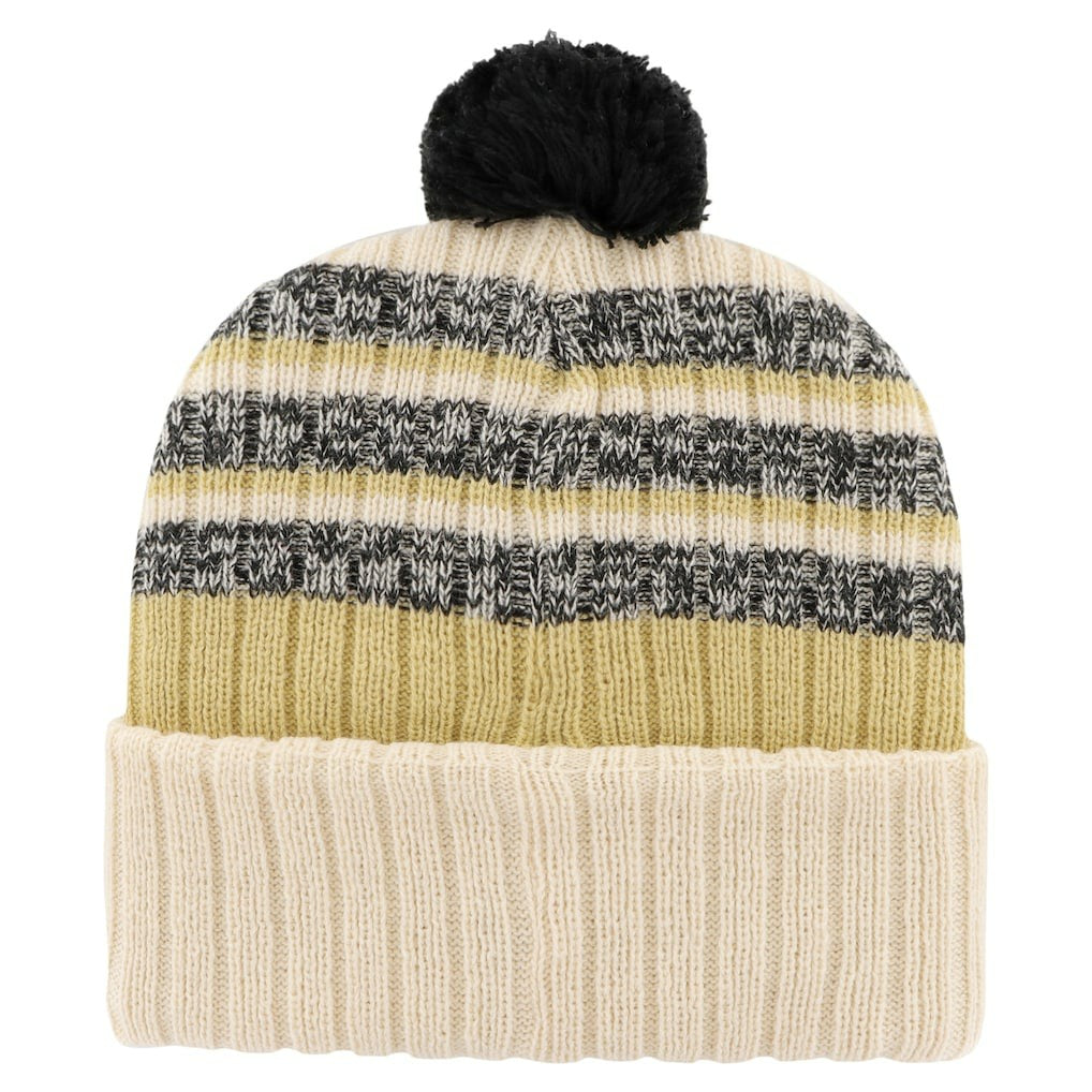 New Orleans Saints '47 Tavern Cuffed Knit Hat with Pom - Natural - 47 brand