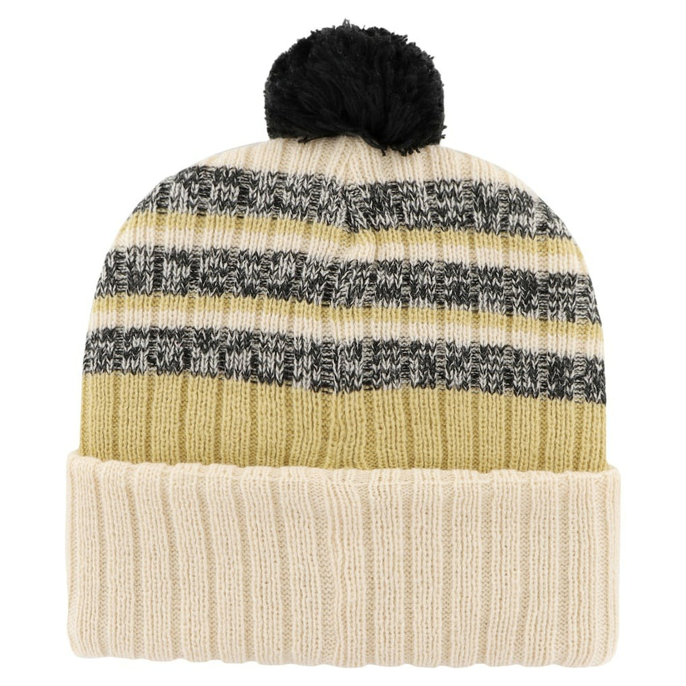 New Orleans Saints '47 Tavern Cuffed Knit Hat with Pom - Natural - 47 brand