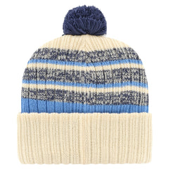 Tennessee Titans '47 Tavern Cuffed Knit Hat with Pom - Cream - 47 brand