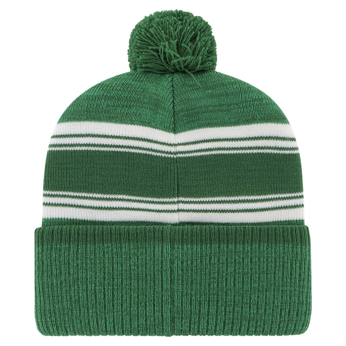 New York Jets '47 Fadeout Cuffed Knit Hat with Pom - Green - 47 brand