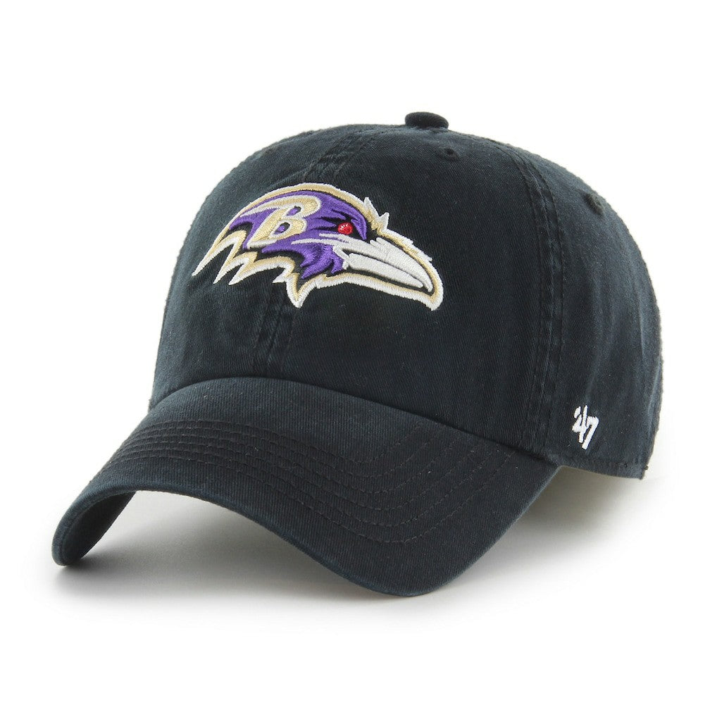 Baltimore Ravens '47 Franchise Logo Fitted Hat - Black - 47 brand
