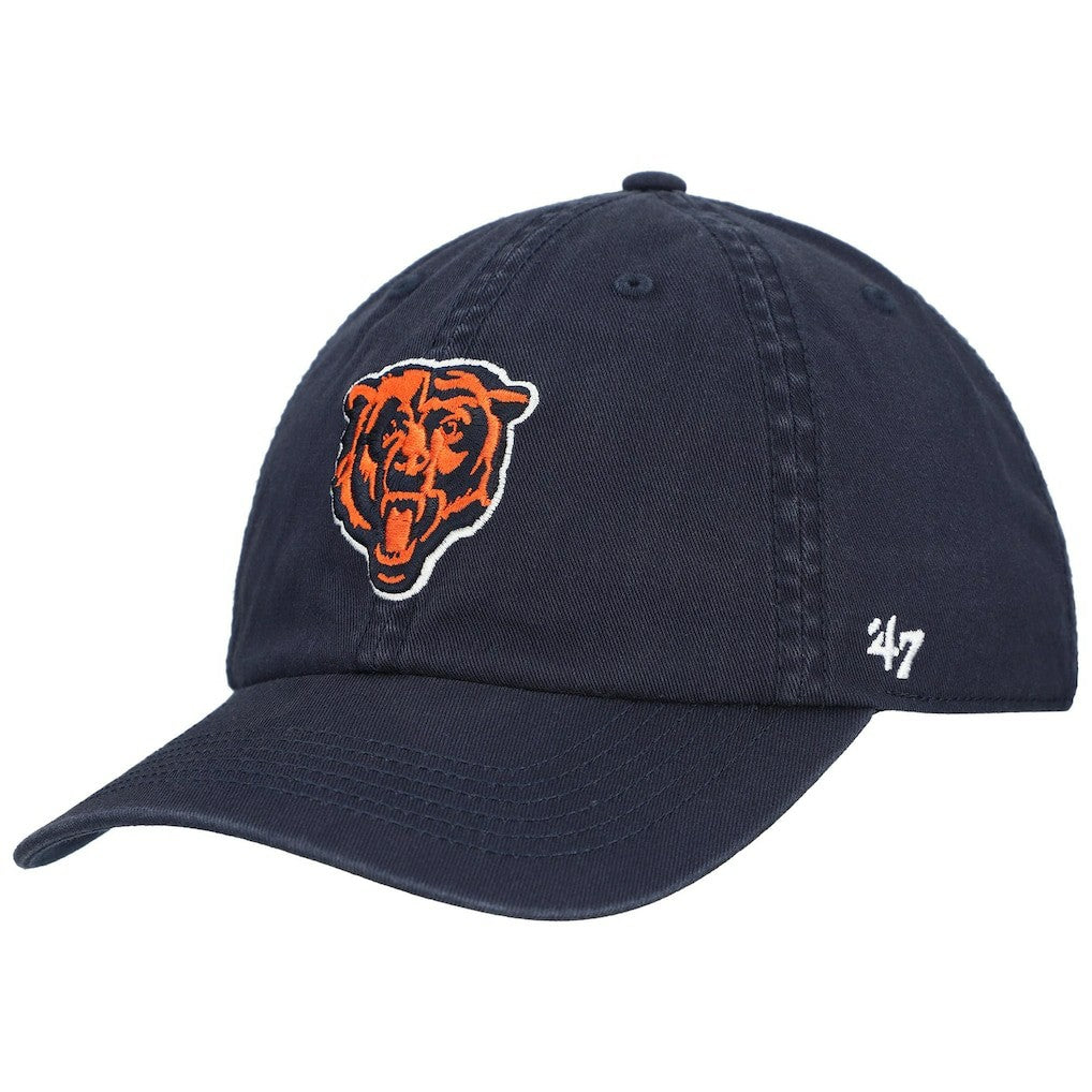 Chicago Bears '47 Franchise Logo Fitted Hat - Navy - 47 brand