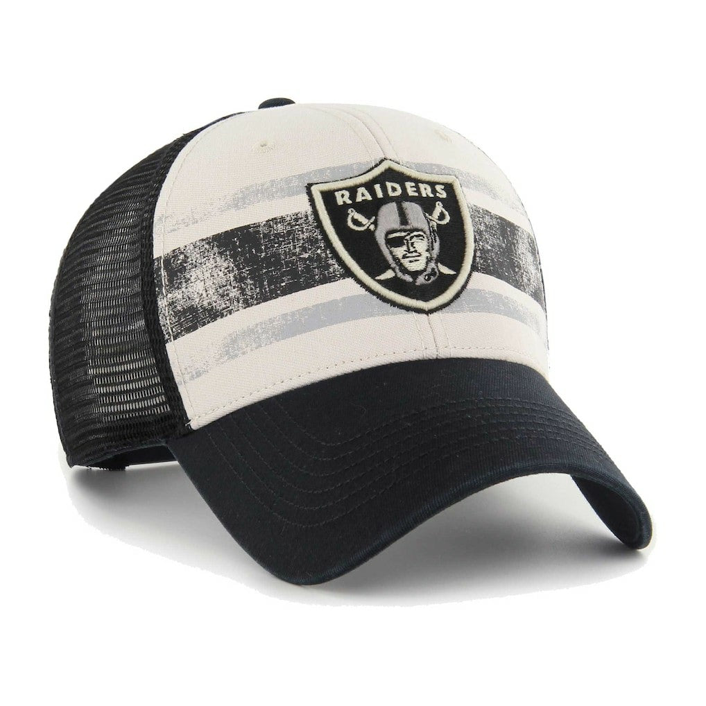 Las Vegas Raiders '47 Breakout MVP Trucker Adjustable Hat - Cream - 47 brand