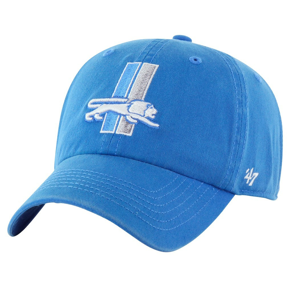 Detroit Lions '47 Gridiron Classics Franchise Fitted Hat - Blue - 47 brand